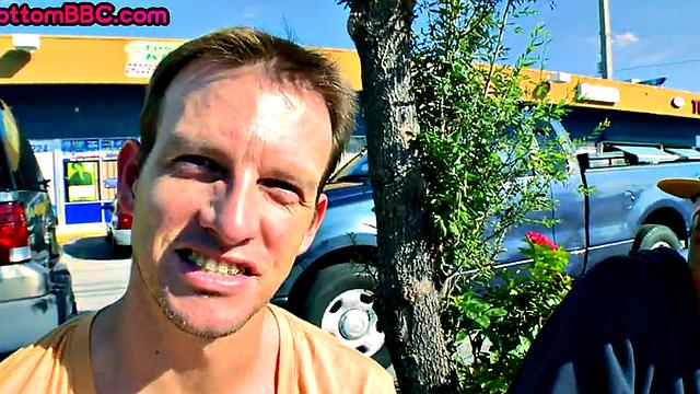 Nubian thug picked up and public fucked for cash in store