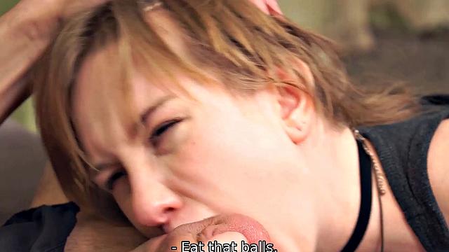 DEBT4k. Teen doesn't want sex with debt collector but it's the only way out