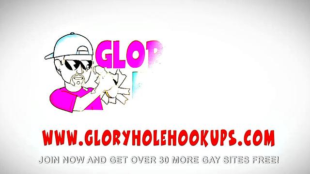 Dad Wants Gloryhole Suck and Fuck