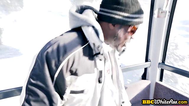 roundass inked cutie rides BBC