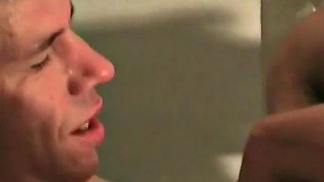 German nympho fucks perverted stud in ass from behind