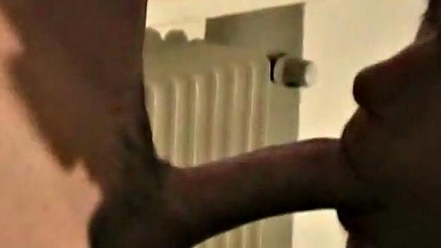 German nympho fucks perverted stud in ass from behind