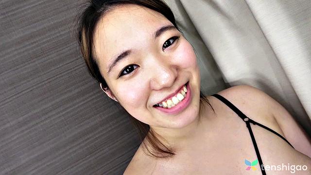 Amateur Japanese babe Miss Alice Tsukishima in her first film