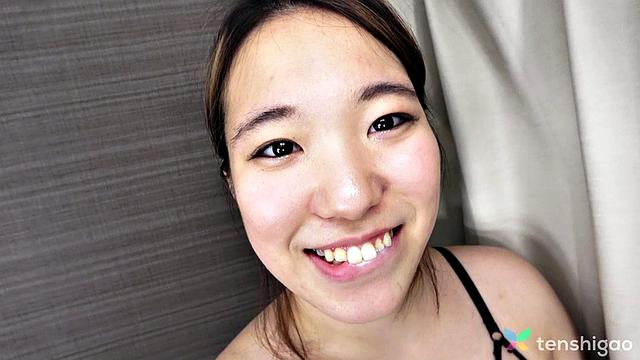 Amateur Japanese babe Miss Alice Tsukishima in her first film