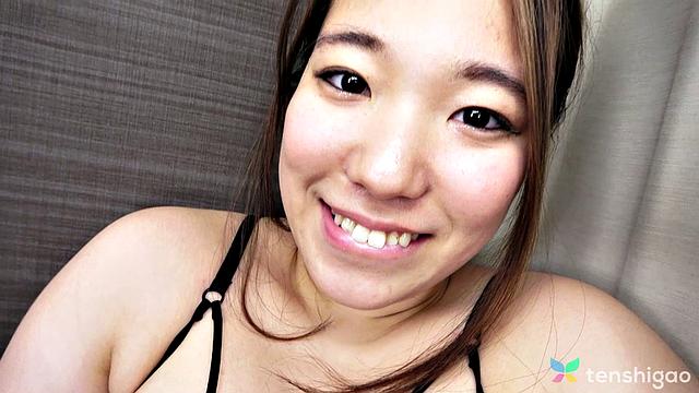 Amateur Japanese babe Miss Alice Tsukishima in her first film