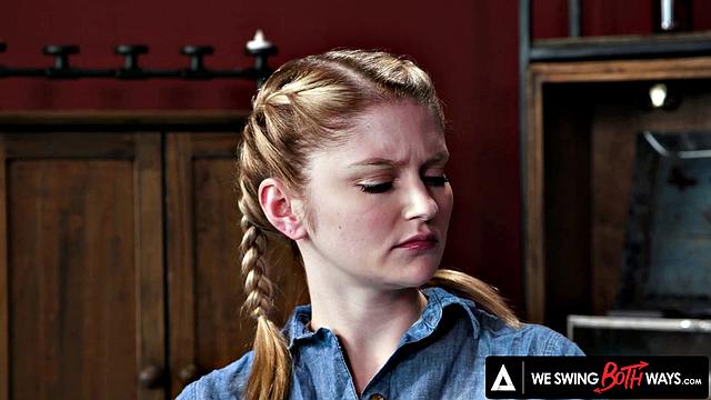 WE SWING BOTH WAYS - Sexy Threesome With Bisexual Men And Hot Wife Bunny Colby