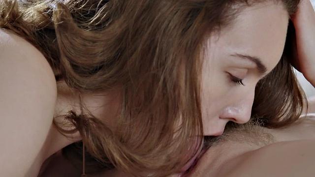 21yo petite lesbians eat pussies before rubbing