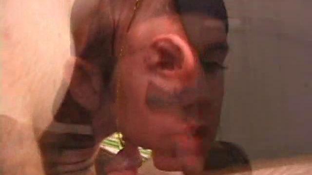 guy sucks his own cock and strokes until he cums