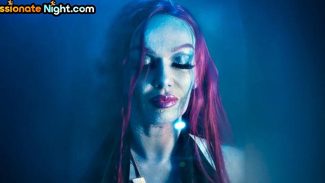 Redhead babe doggystyled by her beau