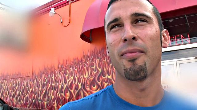 Fooled str8 gloryhole sucked and by gay dude