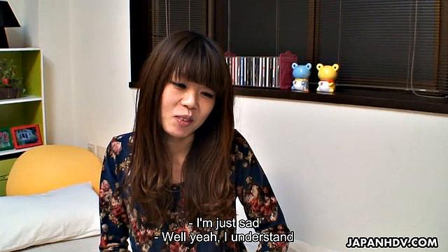 Young wife Kanon Hasegawa gets creampied