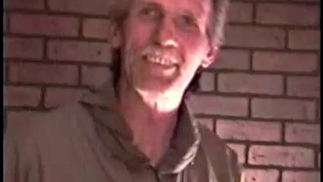 Snow is the last of 3 hobos I met, as they were getting off a train behind my store. Unfortunately I only got this scene on tape, as he's the most sexually active.