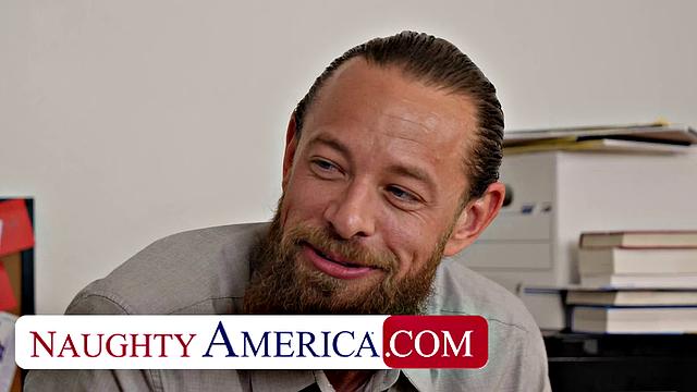 Olivia Jay fucks her way out of trouble in the Office