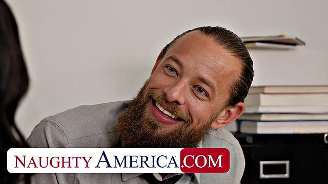 Olivia Jay fucks her way out of trouble in the Office