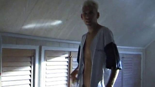 Blond Twink Markie Stroking