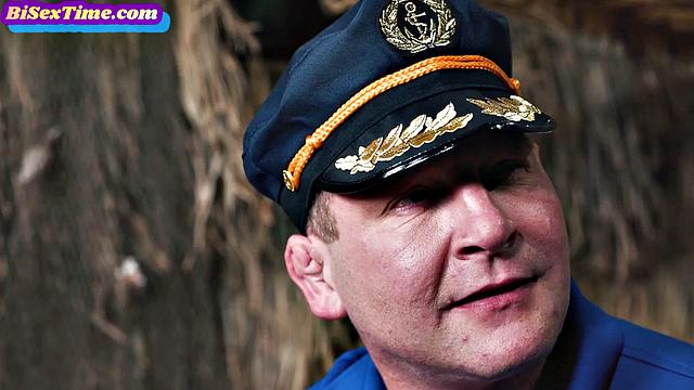 Horny babe cockriding bisex guys