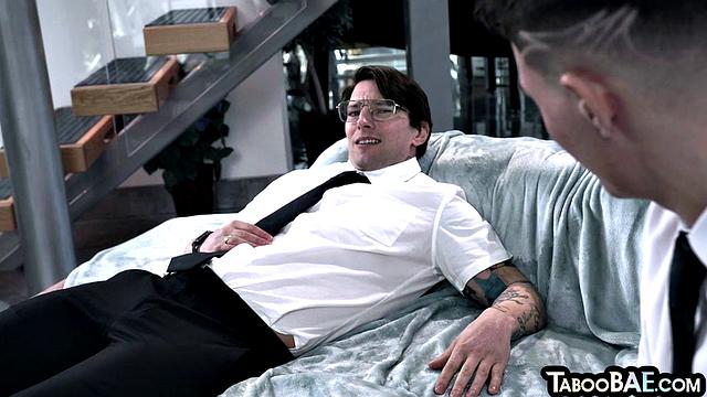 Busty blonde MILF smashed in 3way