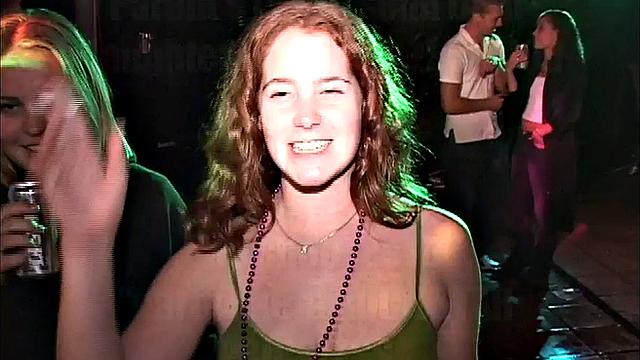 Partying college teens sucking dick