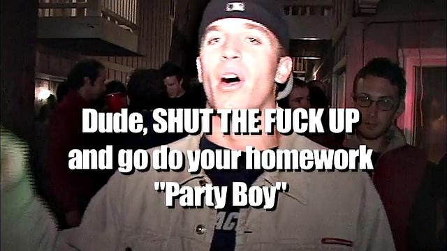 Partying college teens sucking dick