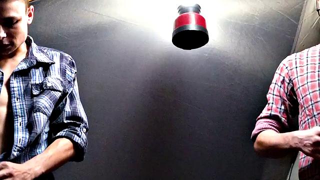 Kinky stepdaddy barebacks petite stepson in tent