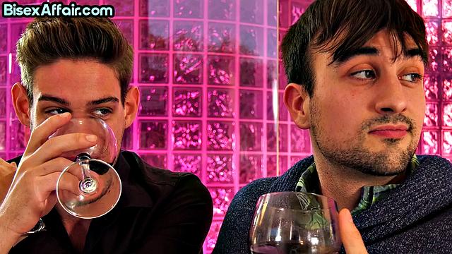 Beauty lingerie smashed in bi 3some