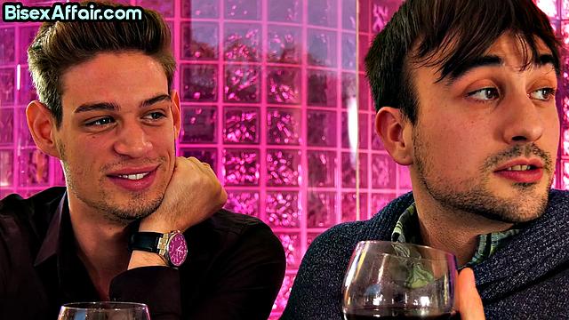 Beauty lingerie smashed in bi 3some