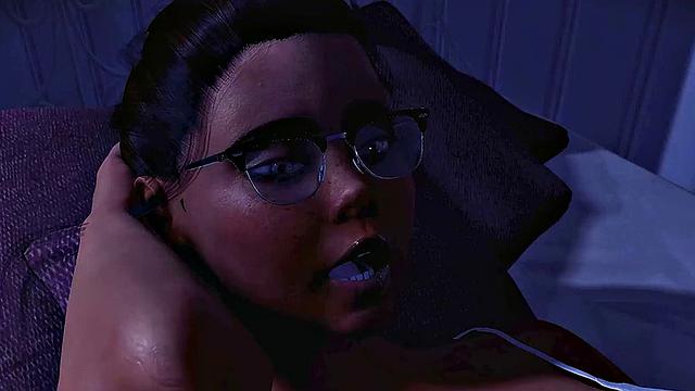 фута с большими дойками разыгралась с блондинкой на балконе как в мультике