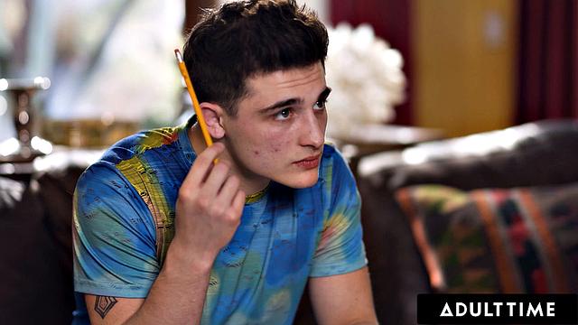 ADULT TIME - Horny Stud Is OBSESSED With Stepmom Dee Williams's HUGE TITS!