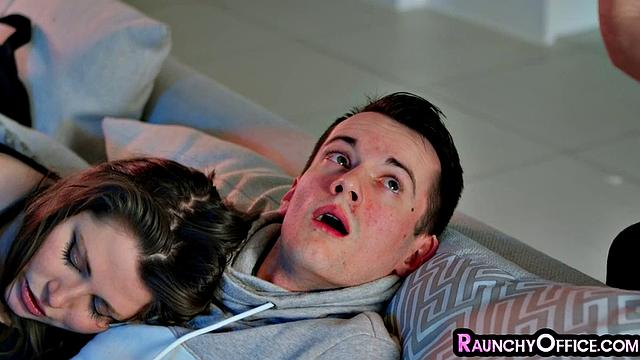 Big-titted cougar pounded by stud