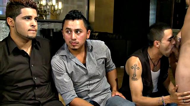 Party amateurs giving brain in public