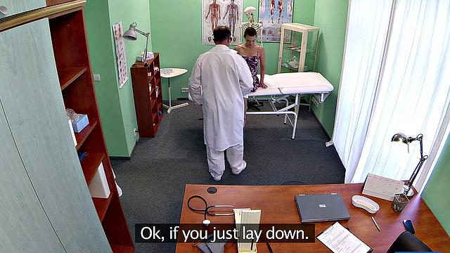 Doctor scares patient with Halloween nurse