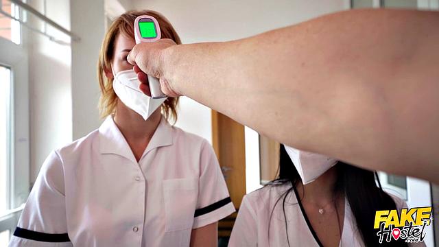 Stuck Between Nurses