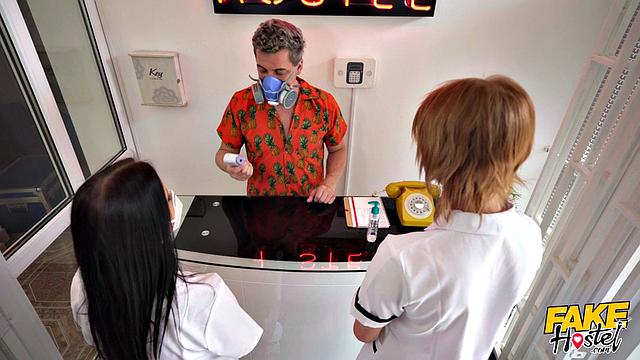 Stuck Between Nurses