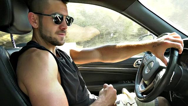 Big-titted trans fucked by horny male in tight anal