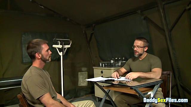 In the Army, Taking Multiple Dicks - Dirk Caber, Joe Parker