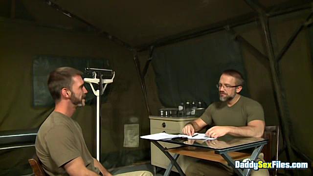 In the Army, Taking Multiple Dicks - Dirk Caber, Joe Parker
