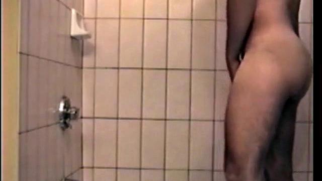 Straight Boy Zack Showering and Jacking