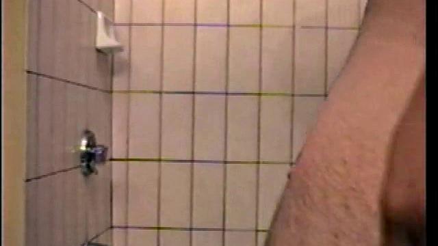 Straight Boy Zack Showering and Jacking