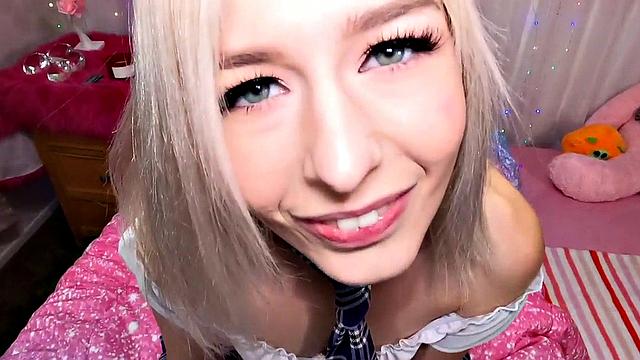 POV college stepdaughter fucked by perv stepdad