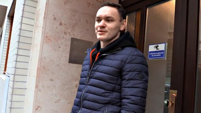Straight Euro stud 1st time fucks guy ass in bathroom POV