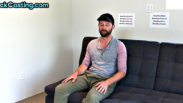 Jock with beard in solo casting