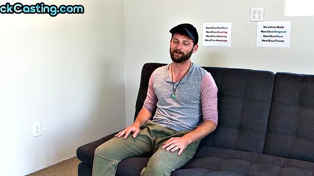 Jock with beard in solo casting