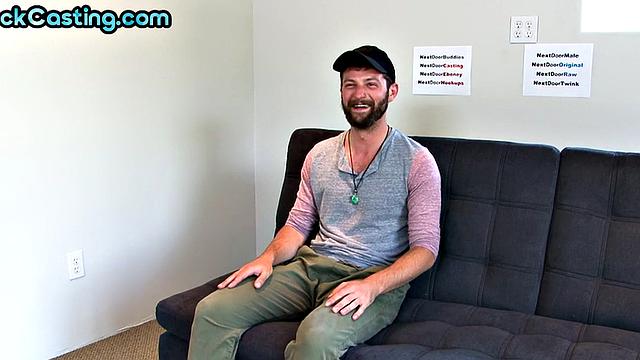 Jock with beard in solo casting