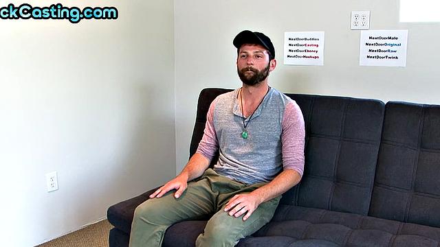 Jock with beard in solo casting