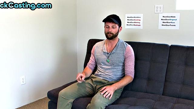 Jock with beard in solo casting