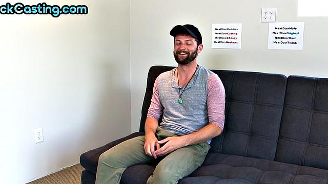 Jock with beard in solo casting