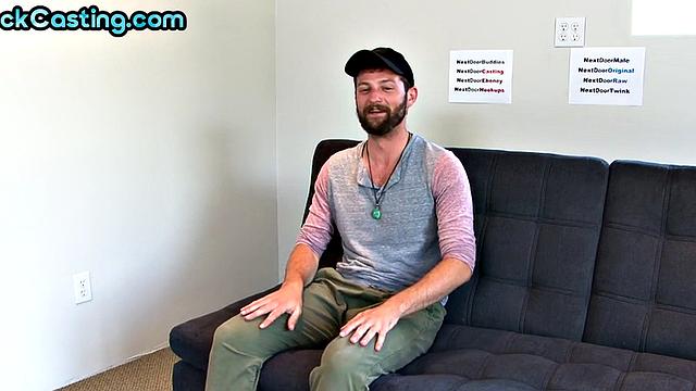 Jock with beard in solo casting