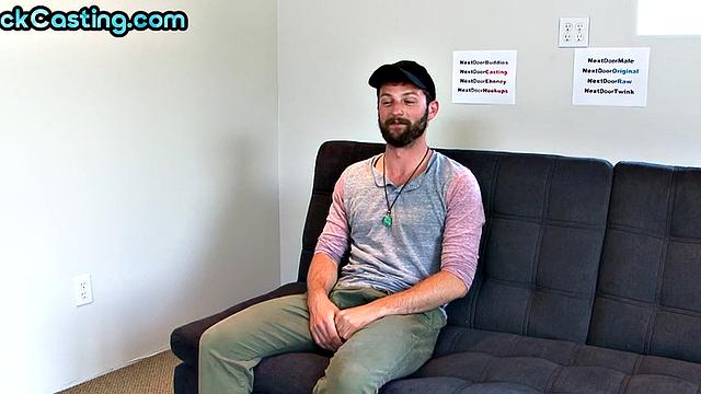 Jock with beard in solo casting