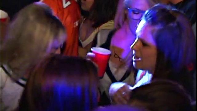 Hardcore Partying at College Fuck Fest
