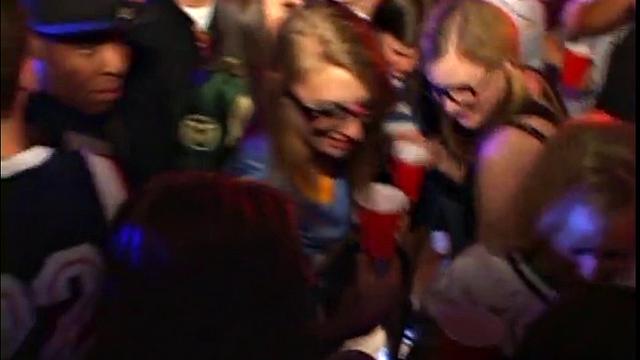 Hardcore Partying at College Fuck Fest